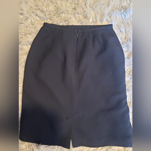 Black Worthington Pencil Skirt Sz 6 - Picture 5 of 5
